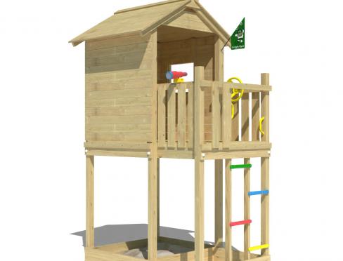 Jungle Treehouse | Houten speeltoestel met