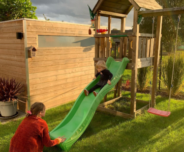 Jungle Gym aires de jeux avec toboggan